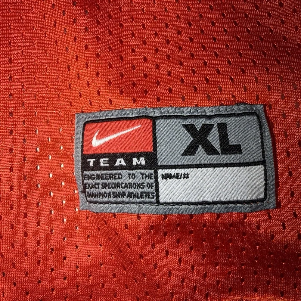 Nike Clemson Tigers #10 Football Jersey Kids Size XL‎ (20) Orange White Paw